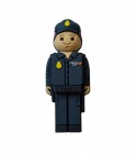 USB Policía Nacional en lata