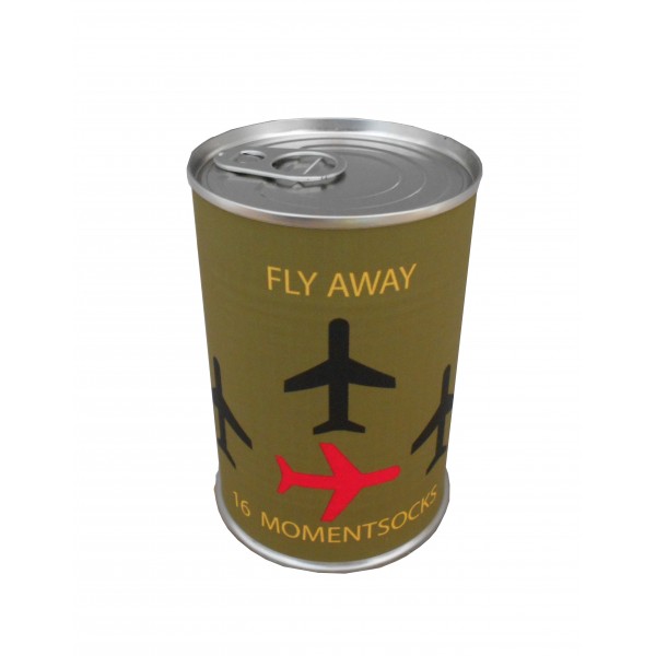 Calcetín con la frase FLY AWAY