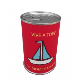 Calcetín barco con frase 2