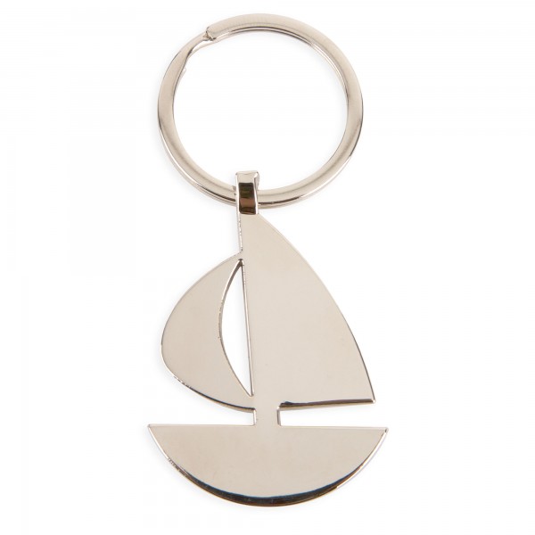Llavero barco en lata
