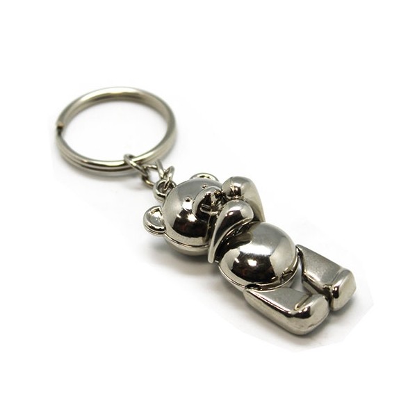 Llavero osito en lata