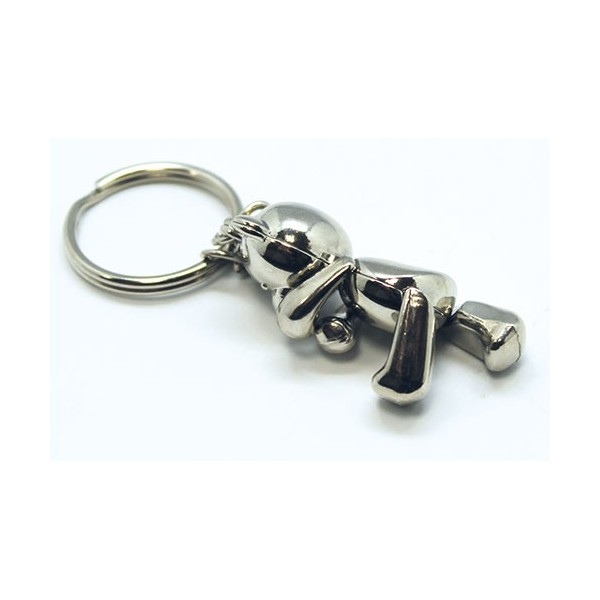 Llavero osito en lata