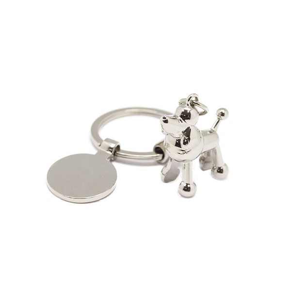Llavero perro en lata