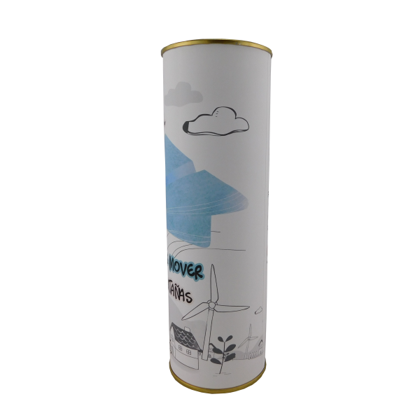 Abanico regalo con la frase "SI PUEDES MOVER el viento….PUEDES MOVER MONTAÑAS…te quiero mamá"