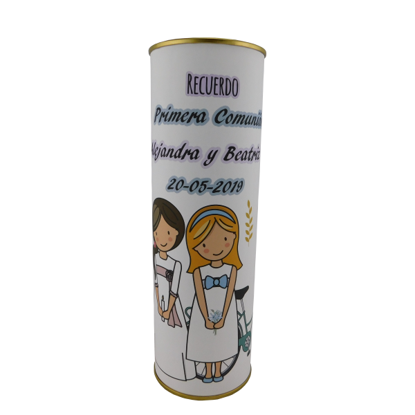 Abanico Comunión niñas modelo 726 en lata