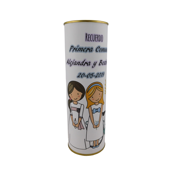 Abanico Comunión niñas modelo 726 en lata