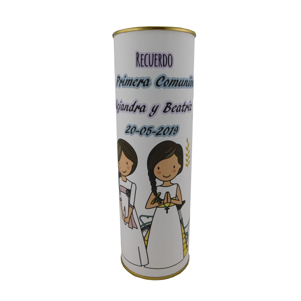 Abanico Comunión niñas modelo 727 en lata