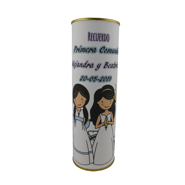 Abanico Comunión niñas modelo 729 en lata