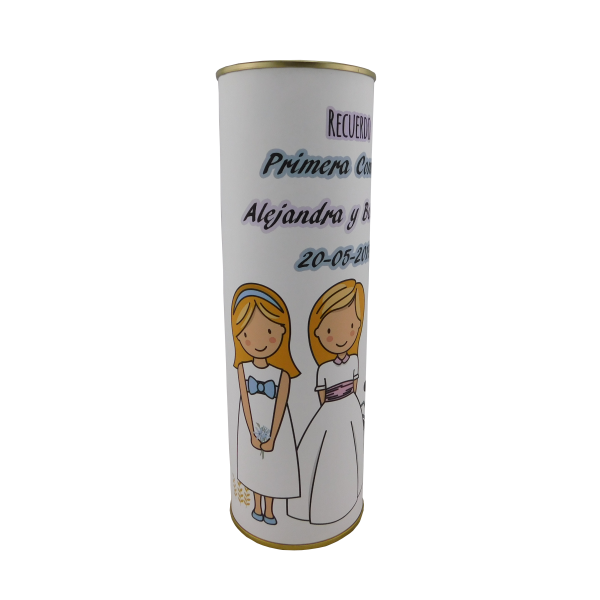 Abanico Comunión niñas modelo 730 en lata