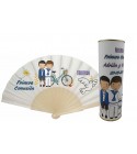 Abanico Comunión niños modelo 731 en lata