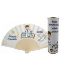 Abanico Comunión niño modelo 736 en lata