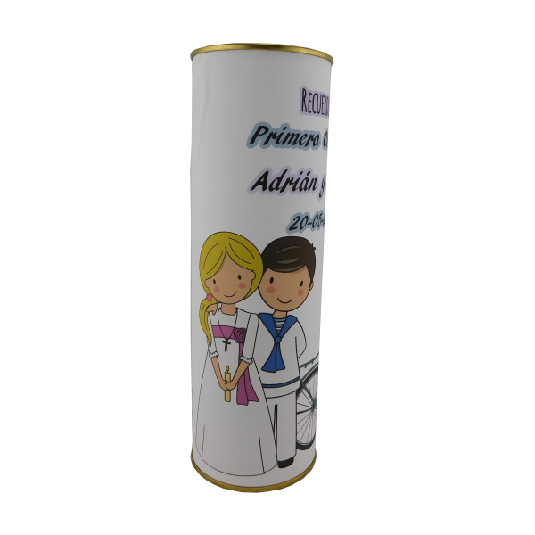 Abanico Comunión niña y niño modelo 737 en lata