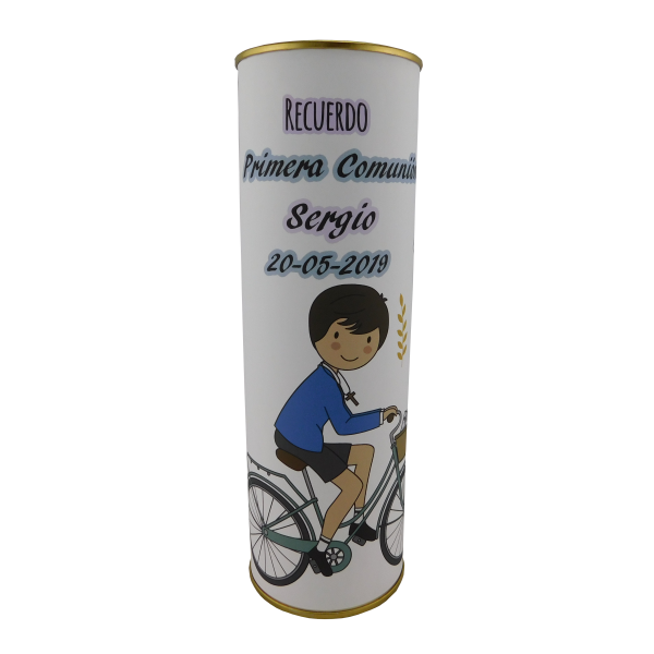 Abanico Comunión niño modelo 738 en lata