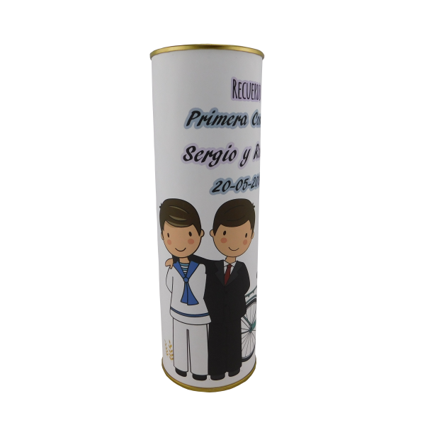 Abanico Comunión niños modelo 733 en lata