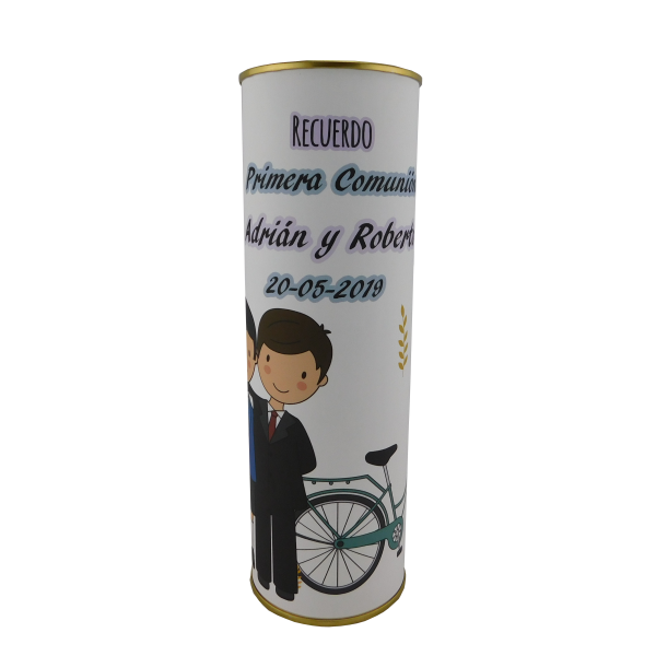 Abanico Comunión niños modelo 741 en lata