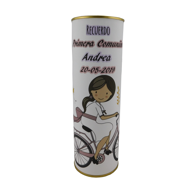 Abanico Comunión niña modelo 742 en lata