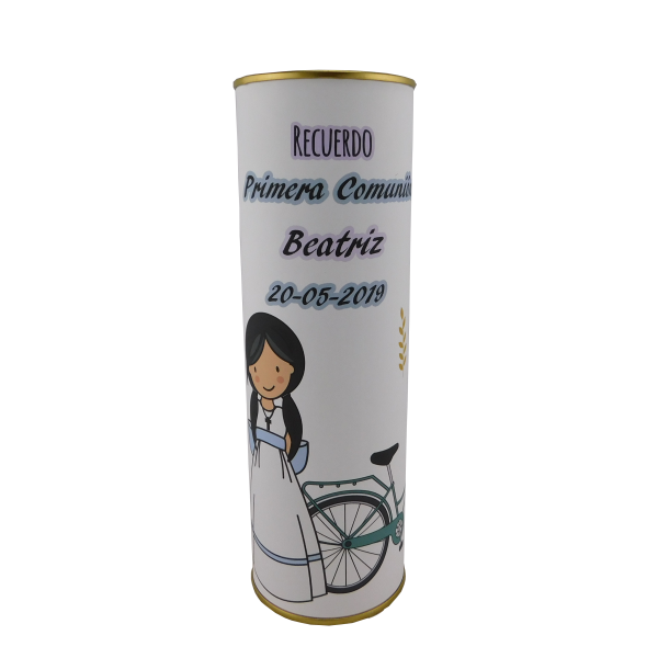 Abanico Comunión niña modelo 743 en lata