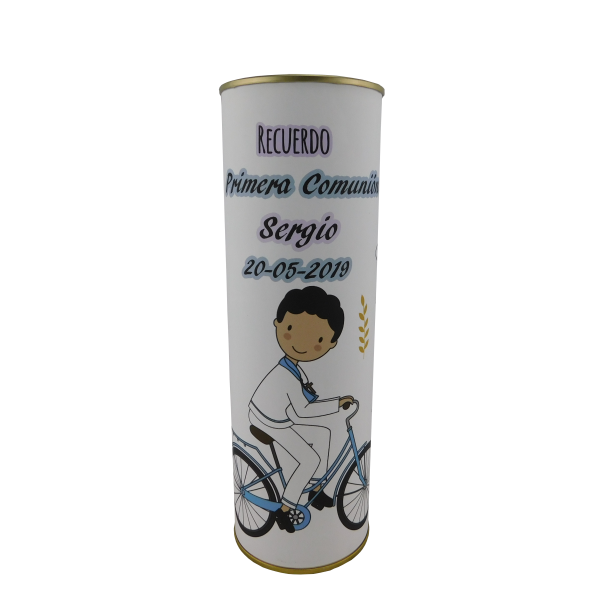 Abanico comunión niño modelo 747 en lata