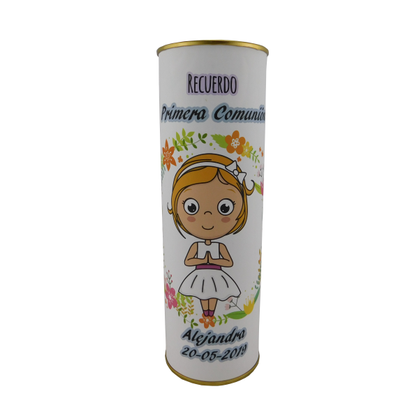 Abancio comunión niña modelo 748 en lata