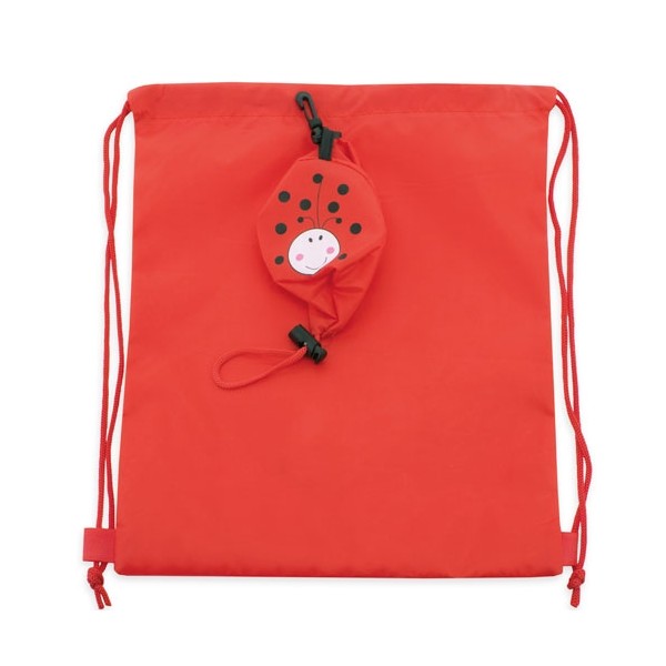 Mochila infantil mariquita en lata