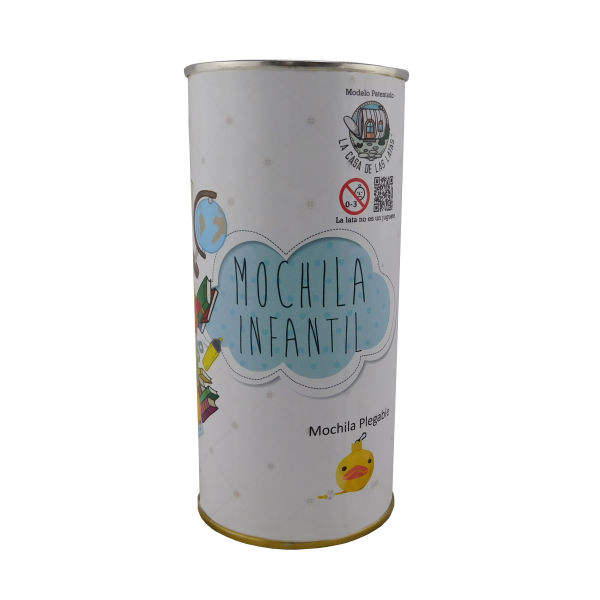 Mochila infantil pato en lata