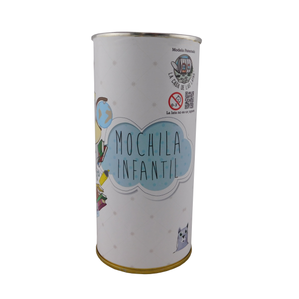 Mochila Gato en lata