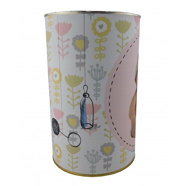 Muñeco Carlos en lata