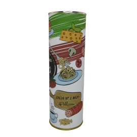 Abanico personalizado para restaurante en lata 2