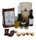 Lote de productos Gourmet para Navidad en lata PERSONALIZADA con abre fácil