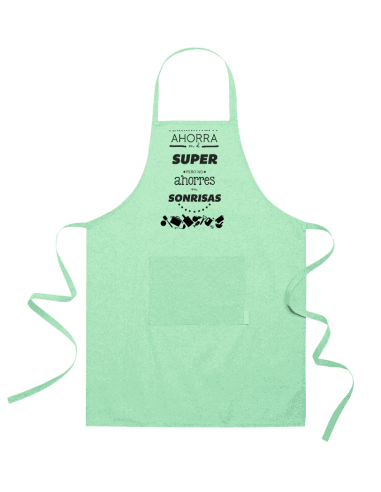 Delantal Personalizado "Ahorra"