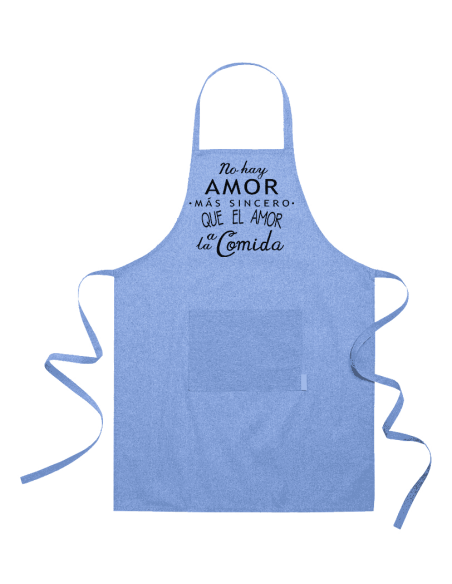 Delantal Personalizado "No hay Amor mas sincero....."