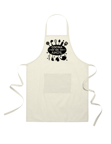 Delantal Personalizado "Cocina con Amor"