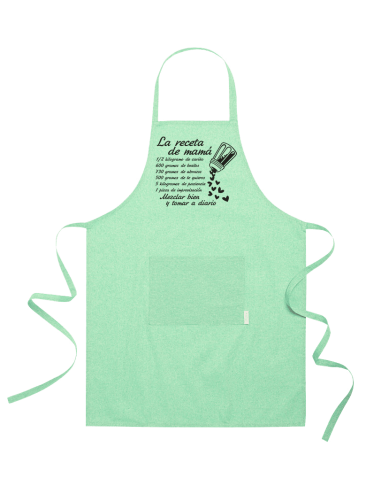Delantal Personalizado "La Receta de Mama"