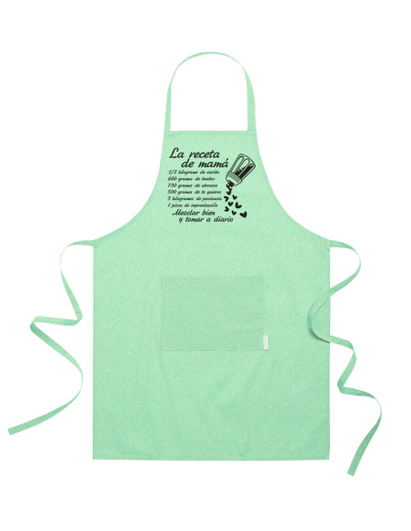 Delantal Personalizado "La Receta de Mama"
