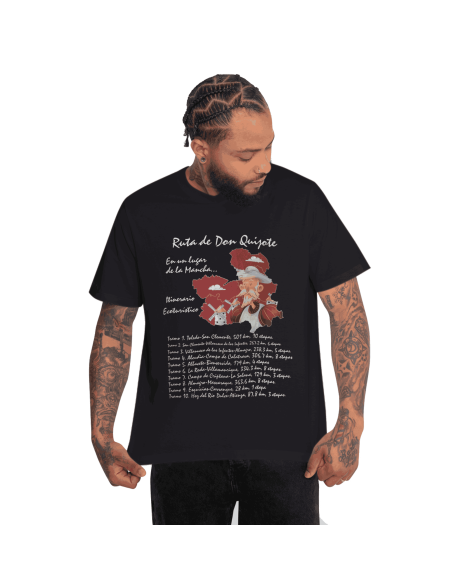 CAMISETA DON QUIJOTE RUTAS