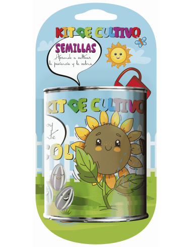 Kit de cultivo Cilantro en lata