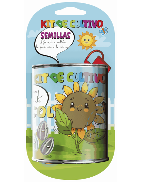 Kit de cultivo Cilantro en lata