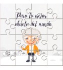 Puzzle para regalo abuela en lata