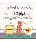 Puzzle con la frase "Lo importante no es el camino, sino quien te acompaña" en lata