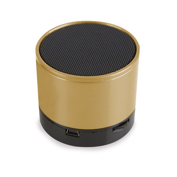 Altavoz Radio metálico Bluetooth en lata