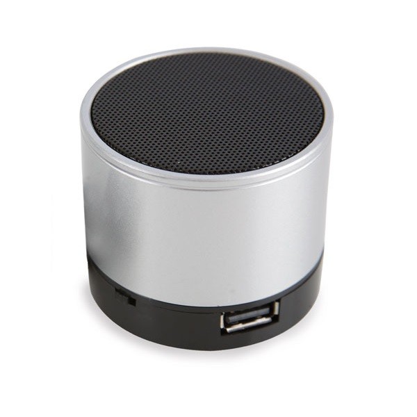 Altavoz Radio metálico Bluetooth en lata