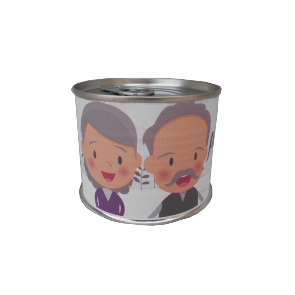 Puzzle regalo abuelos en lata