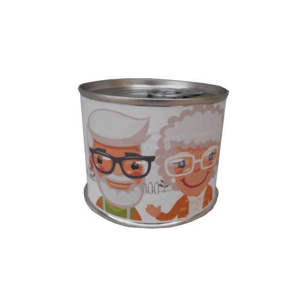 Puzzle para regalo abuelos en lata