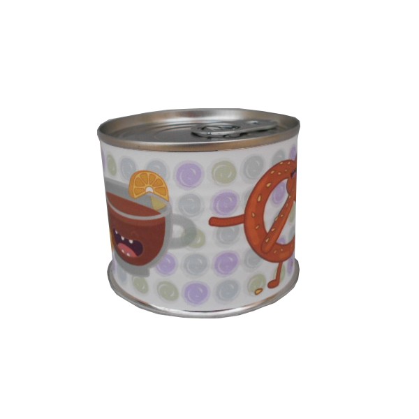 Puzzle con la frase "Me encanta compartir la vida contigo" en lata