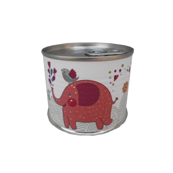 Puzzle cumpleaños elefante en lata