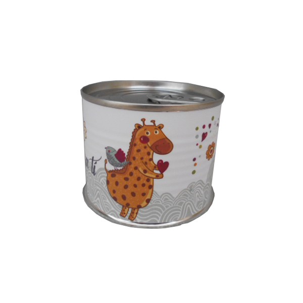 Puzzle cumpleaños Jirafa en lata