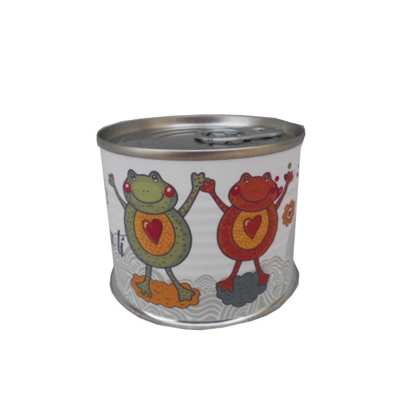 Puzzle cumpleaños ranas en lata