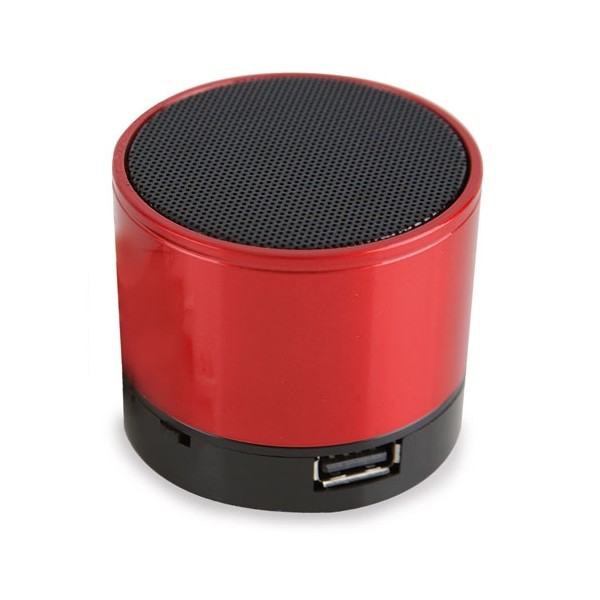 Altavoz Radio metálico Bluetooth en lata