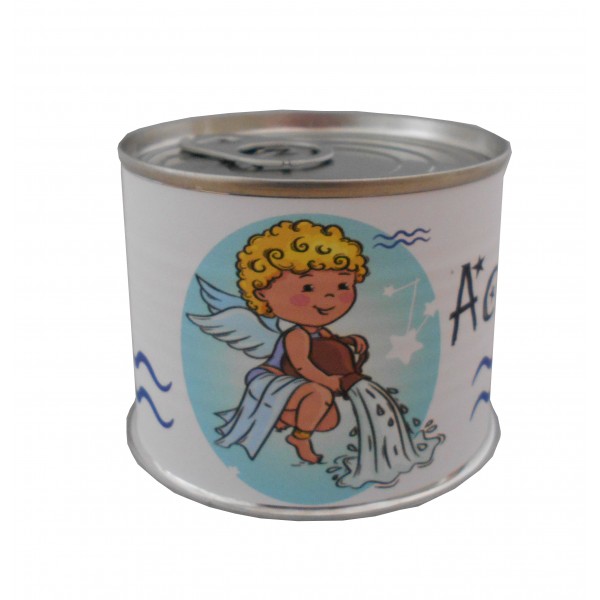 Puzzle horóscopo Acuario en lata