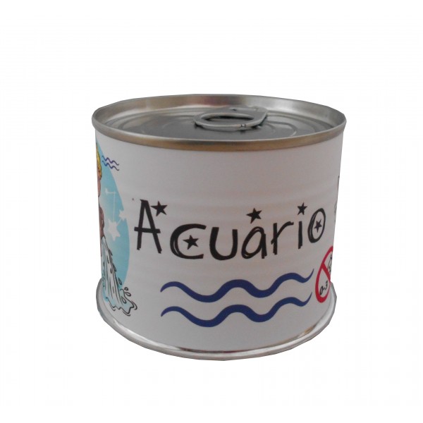 Puzzle horóscopo Acuario en lata
